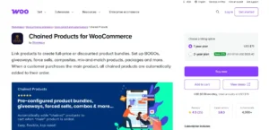 WooCommerce Chained Products