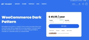 WooCommerce Dark Pattern