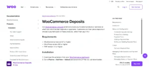 WooCommerce Deposits