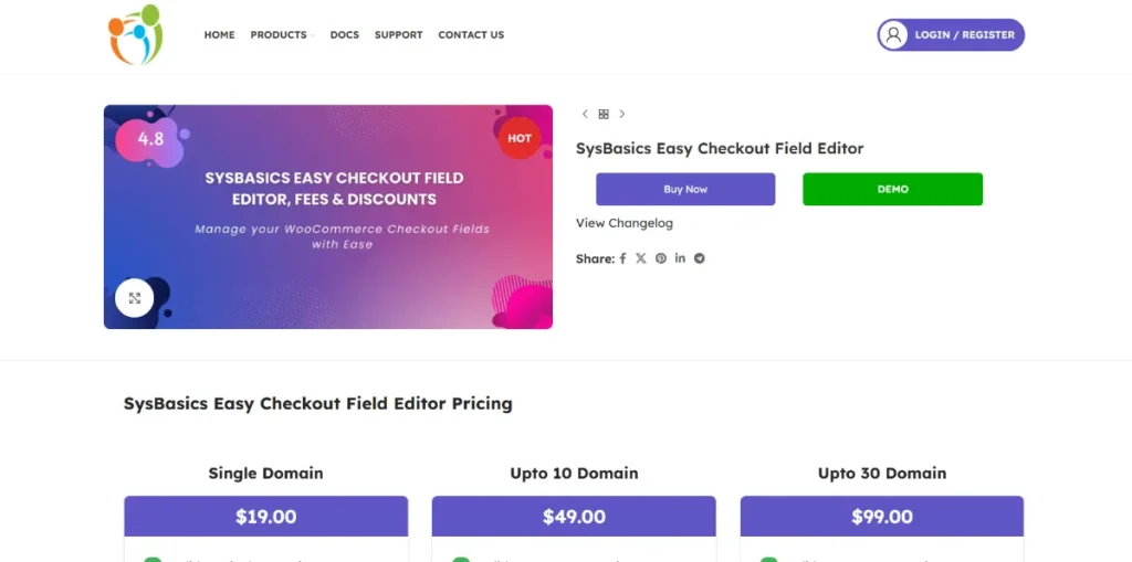 WooCommerce Easy Checkout Field Editor, Fees & Discounts
