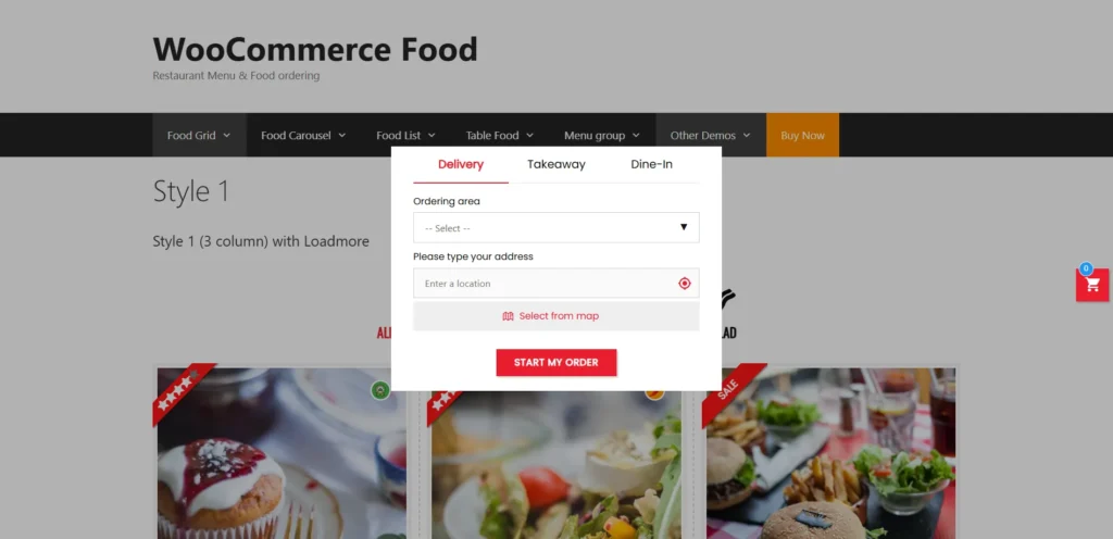WooCommerce Food