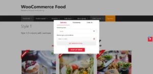 WooCommerce Food