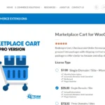 WooCommerce Marketplace Cart