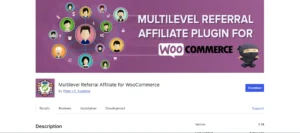 WooCommerce Multilevel Referral Plugin