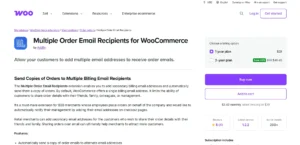 WooCommerce Multiple Email Recipients