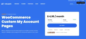 WooCommerce My Account