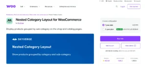 WooCommerce Nested Category Layout