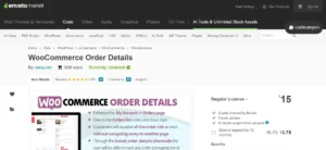 WooCommerce Order Details