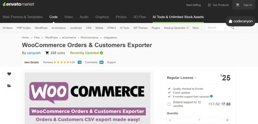 WooCommerce Orders & Customer exporter