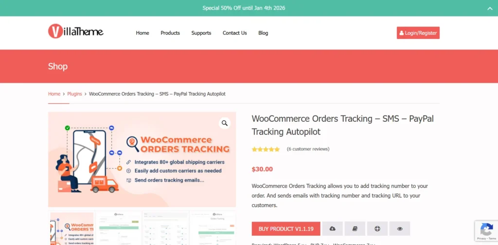 WooCommerce Orders Tracking Premium