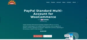 WooCommerce PayPal Standard (Multi Account)