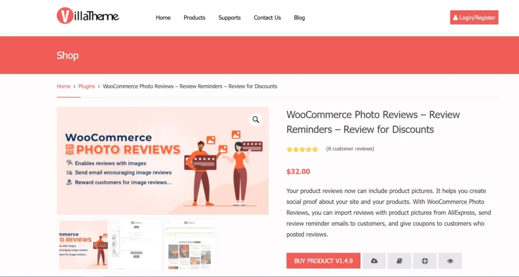 WooCommerce Photo Reviews Premium