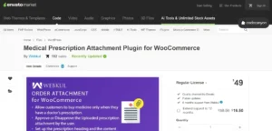 WooCommerce Prescription Attachment