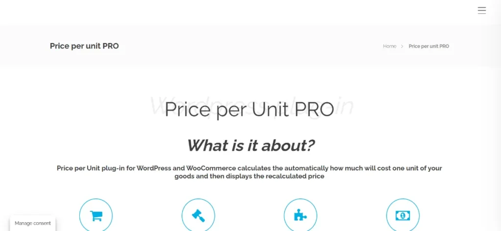 WooCommerce Price Per Unit PRO