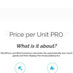 WooCommerce Price Per Unit PRO