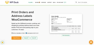 WooCommerce Print Orders & Address Labels