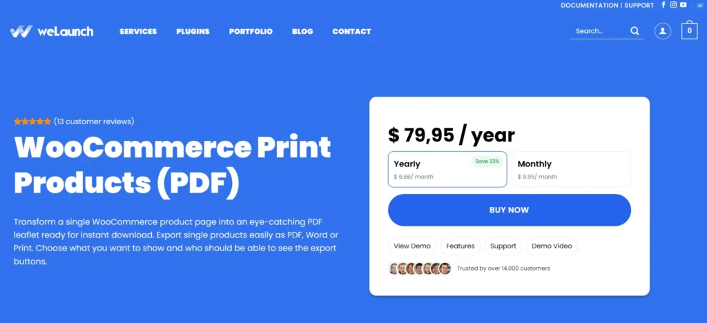 WooCommerce Print Products