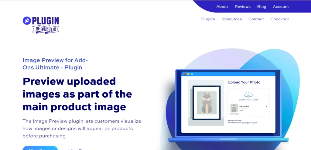 WooCommerce Product Add-Ons Ultimate Image Preview