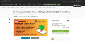 WooCommerce Product View in AR