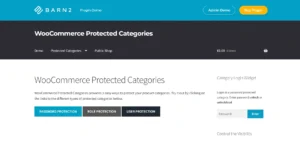 WooCommerce Protected Categories