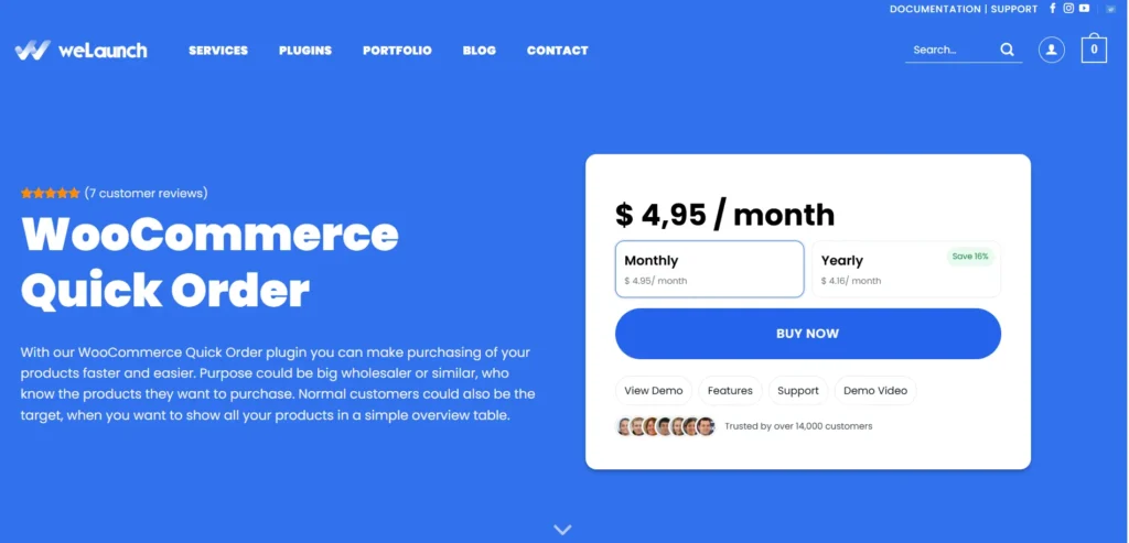 WooCommerce Quick Order