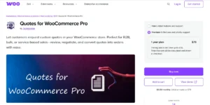 WooCommerce Quote