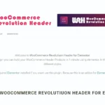 WooCommerce Revolution Header for Elementor