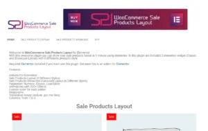 WooCommerce Sale Products Layout for Elementor
