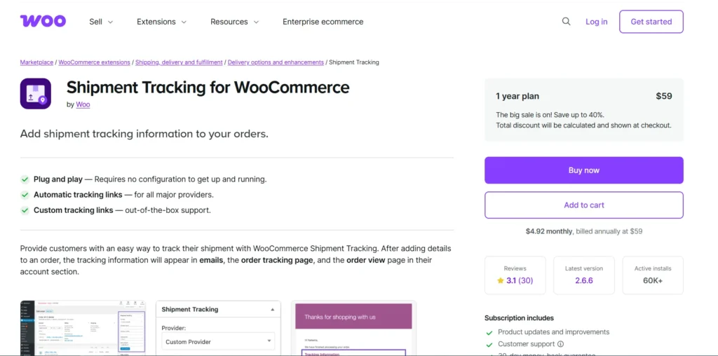 WooCommerce Shipping Tracking