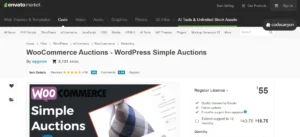 WooCommerce Simple Auction