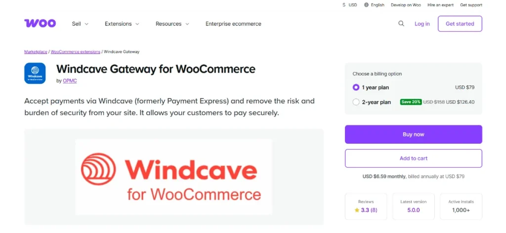 WooCommerce Windcave Gateway