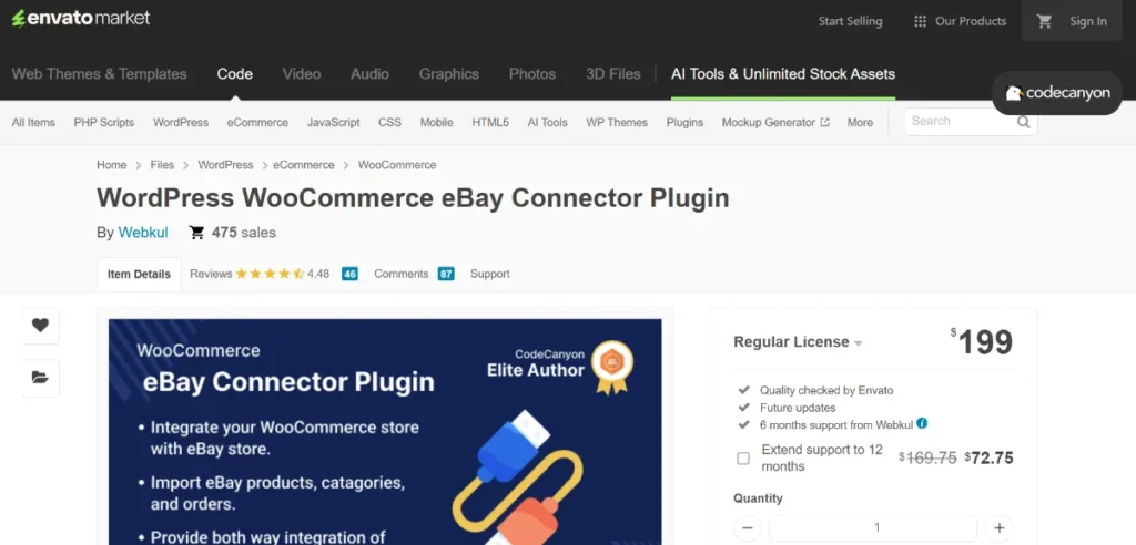 WooCommerce eBay Connector