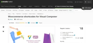 WooCommerce shortcodes for Visual Composer