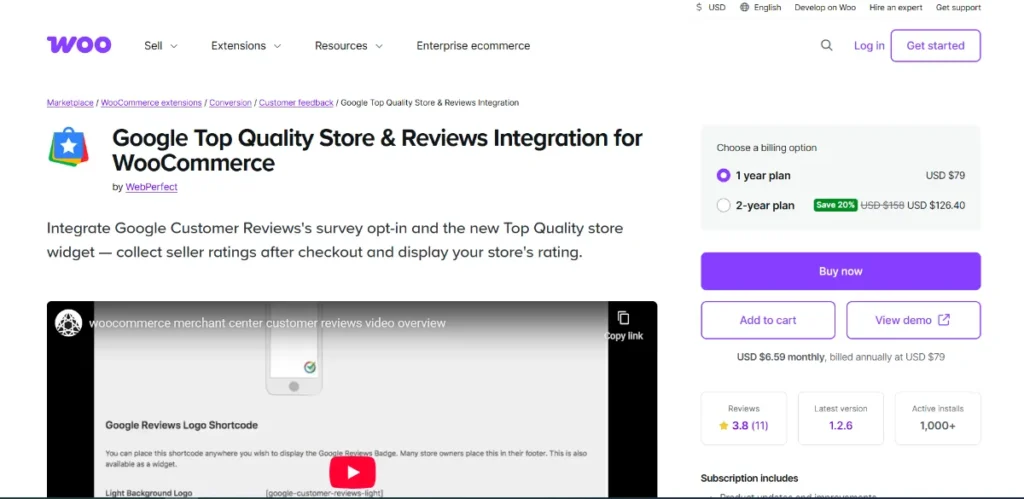 Woocommerce Google Merchant Center Customer Reviews
