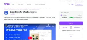 Woocommerce Limit Order