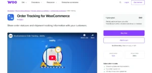 Woocommerce Order Tracker