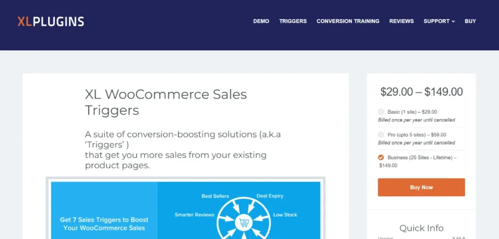 XL WooCommerce Sales Triggers