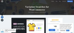 XT Variation Swatches or WooCommerce