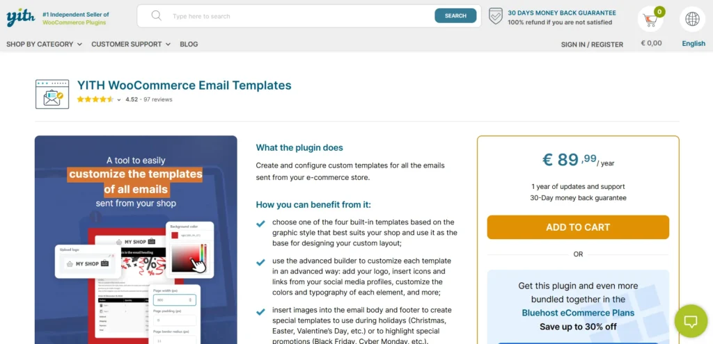YITH WooCommerce Email Templates Premium