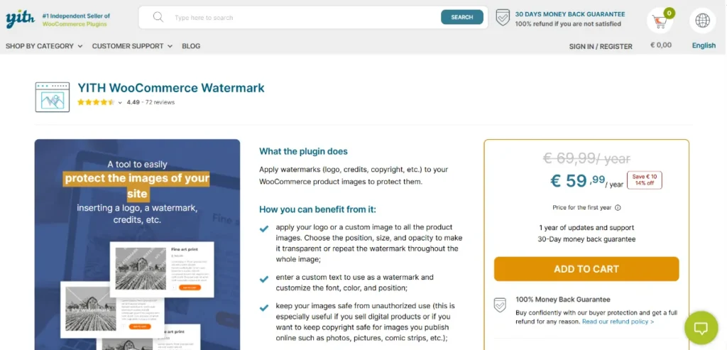 YITH WooCommerce Watermark Premium