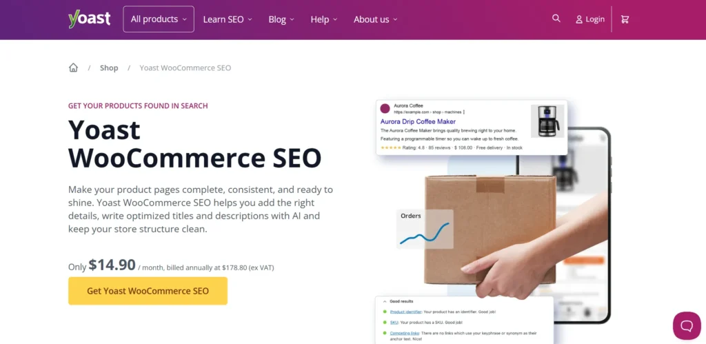 Yoast SEO: WooCommerce