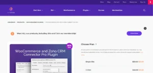Zoho CRM Connector Pro for WooCommerce