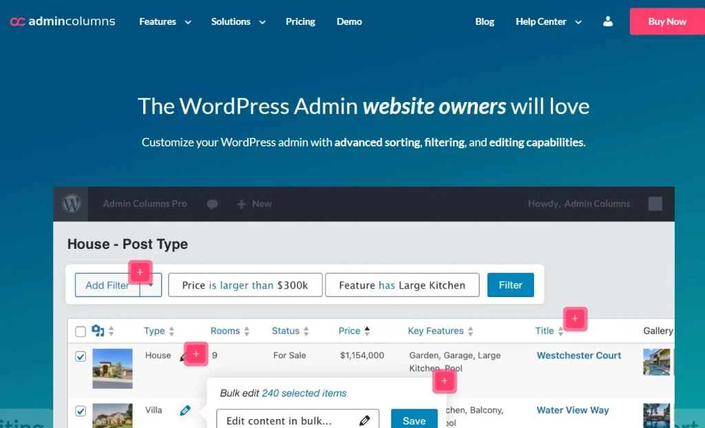 Admin Columns Pro – WooCommerce