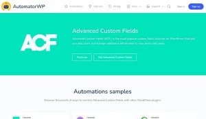 AutomatorWP – Advanced Custom Fields
