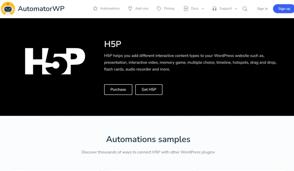 AutomatorWP – H5P