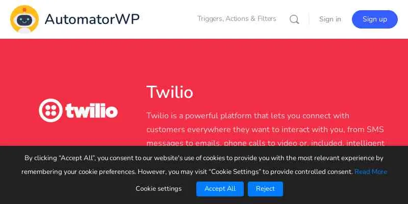 AutomatorWP – Twilio
