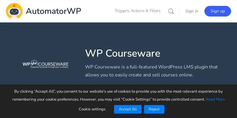 AutomatorWP – WP Courseware