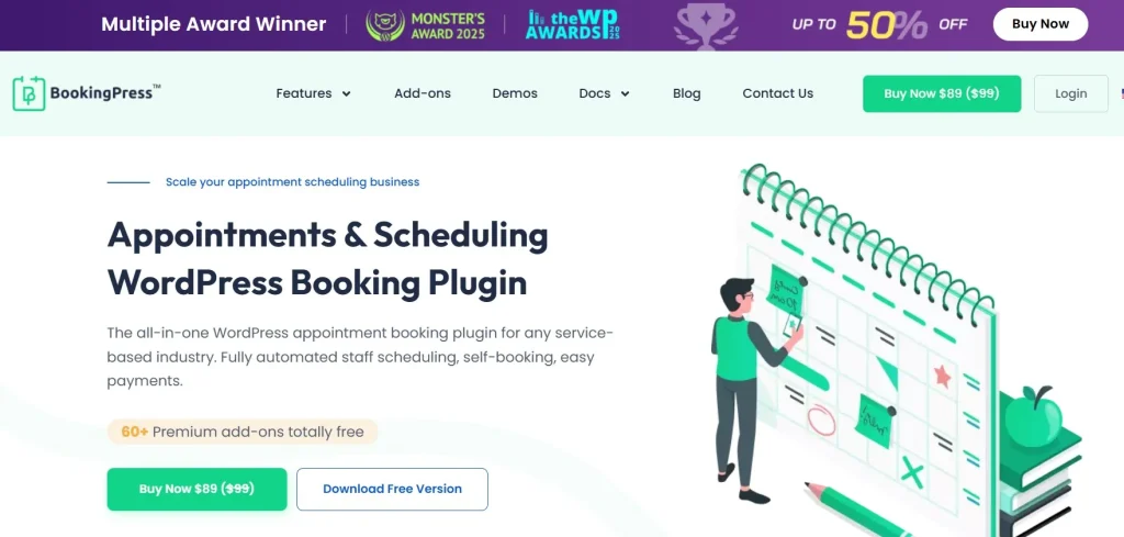 BookingPress – Google Calendar Integration Addon