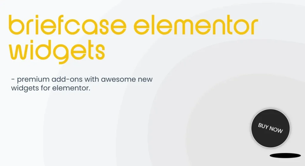Briefcase Elementor Widgets