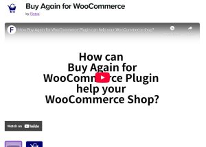 Buy Again for WooCommerce